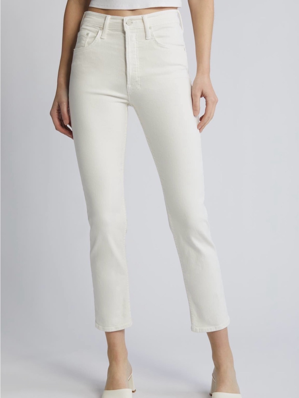 MOTHER Tomcat Ankle Cropped Jeans
